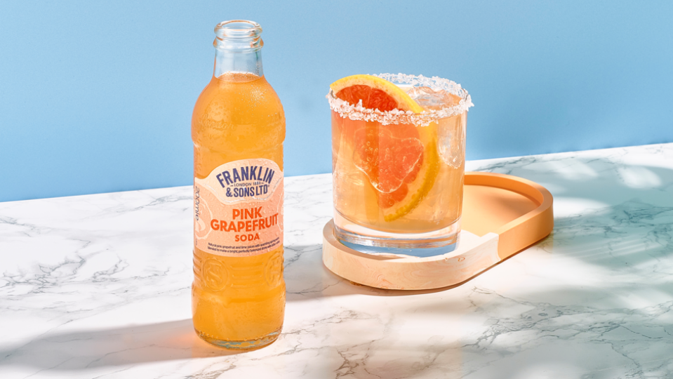 Franklin & Sons Paloma cocktail with Pink Grapefruit