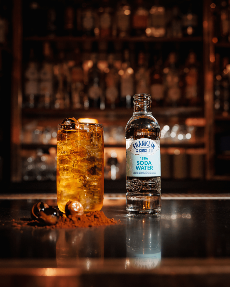 Chocolate & Cherry Highball